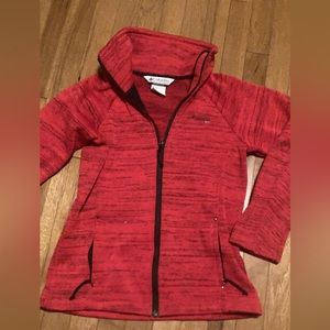 Columbia zip up thick sweater